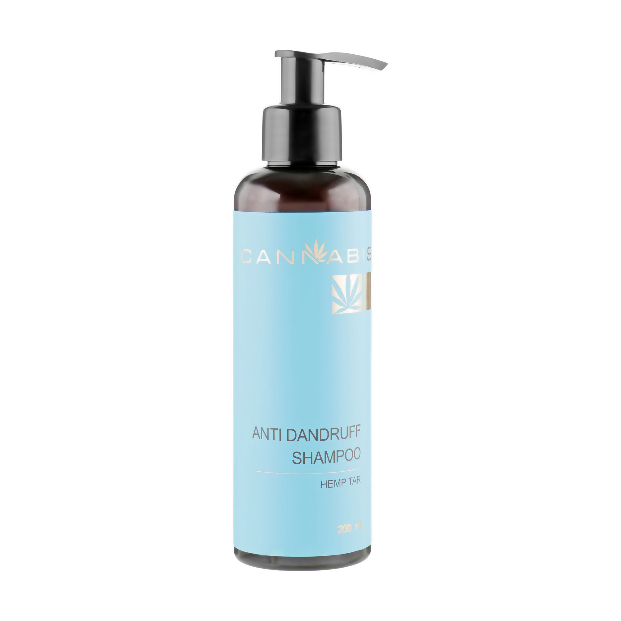 Відновлювальний шампунь для волосся Cannabis Anti Dandruff Shampoo проти лупи, з конопляним дьогтем та екстактом канабісу, 200 мл