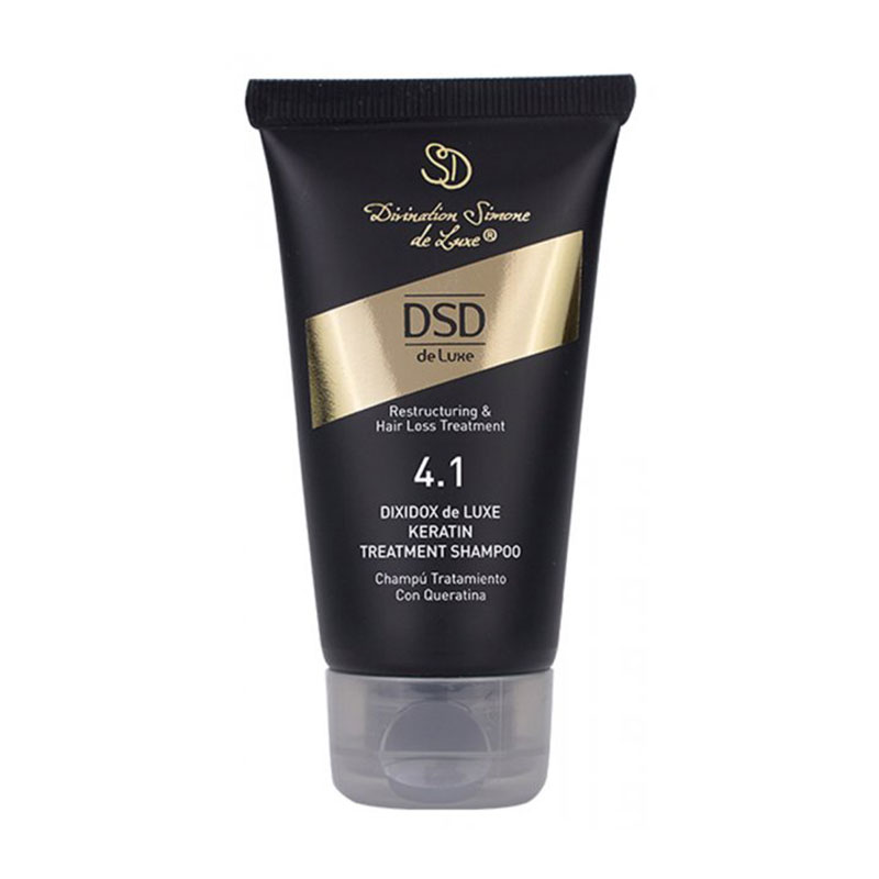 Відновлювальний шампунь для волосся DSD de Luxe 4.1 Keratin Treatment Shampoo з кератином, 50 мл