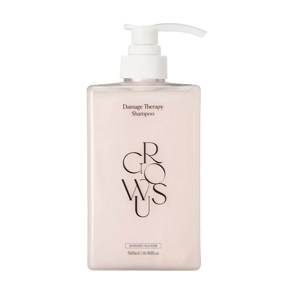 Відновлювальний шампунь для волосся Growus Damage Therapy Shampoo EX з колагеном, 500 мл