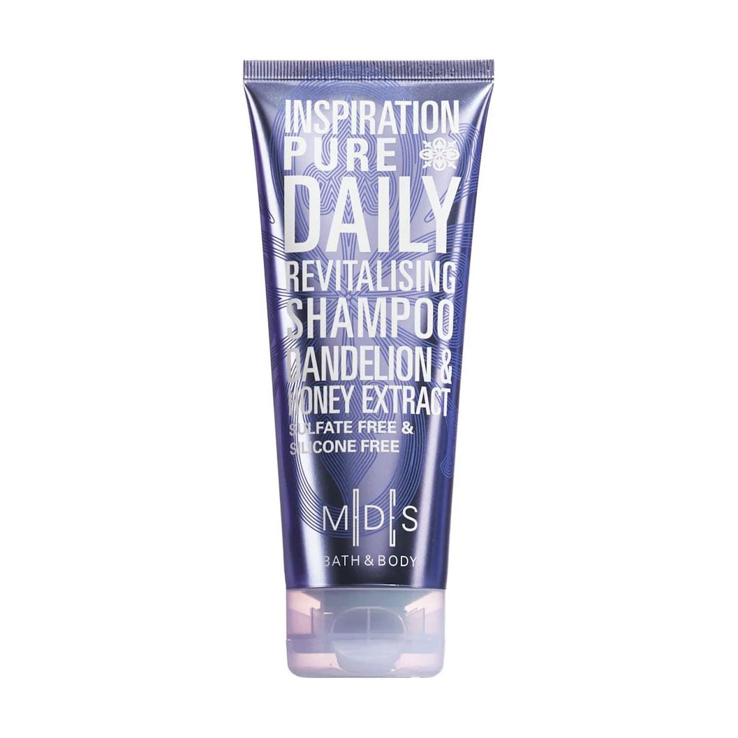 Відновлювальний шампунь для волосся Mades Cosmetics Bath &amp; Body Inspiration Pure Daily Revitalising Shampoo Dandelion &amp; Honey Extract, 200 мл