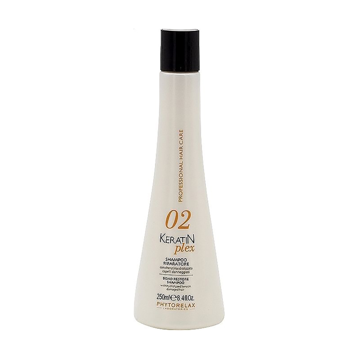 Відновлювальний шампунь для волосся Phytorelax Laboratories Keratin Plex Bond Restore Shampoo з гідролізованим кератином, 250 мл