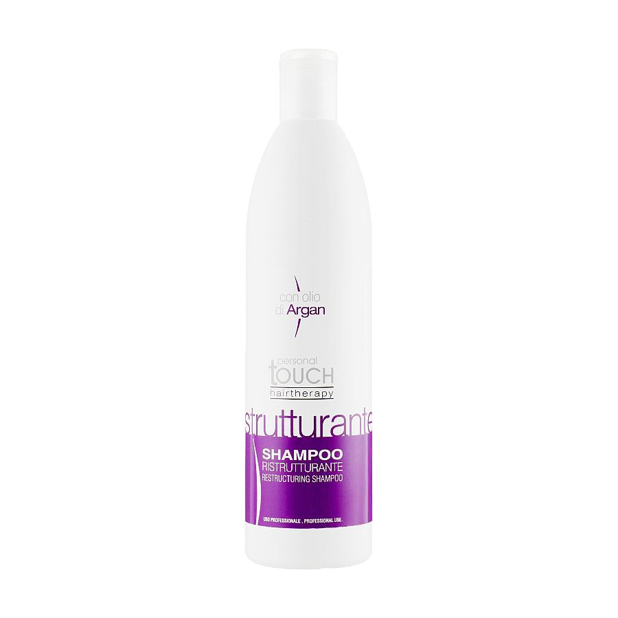 Відновлювальний шампунь для волосся Punti Di Vista Personal Touch Restructuring Shampoo з аргановою олією, 500 мл