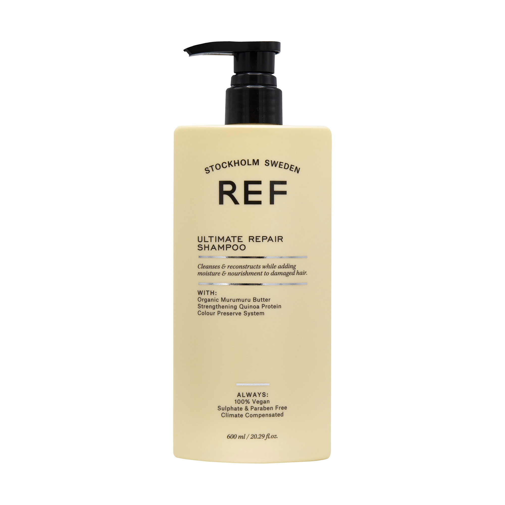 Відновлювальний шампунь для волосся REF Ultimate Repair Shampoo, 600 мл