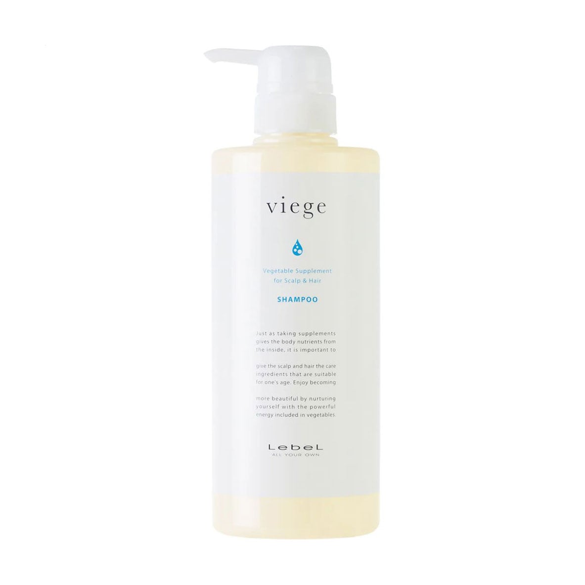 Відновлювальний шампунь для волосся та шкіри голови LebeL Viege Shampoo, 600 мл