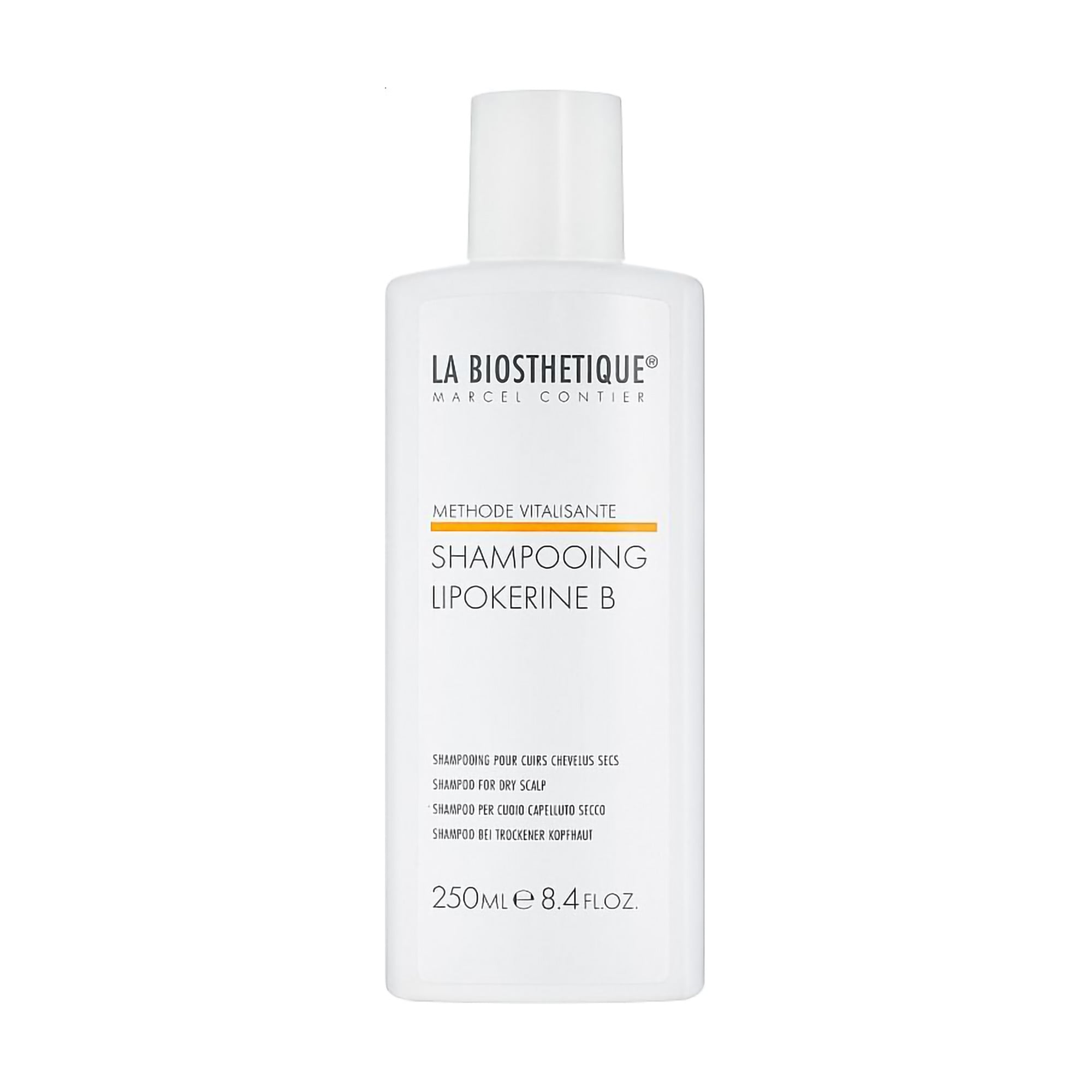Відновлювальний шампунь La Biosthetique Shampooing Lipokerine B для сухого волосся та сухої шкіри голови, 250 мл