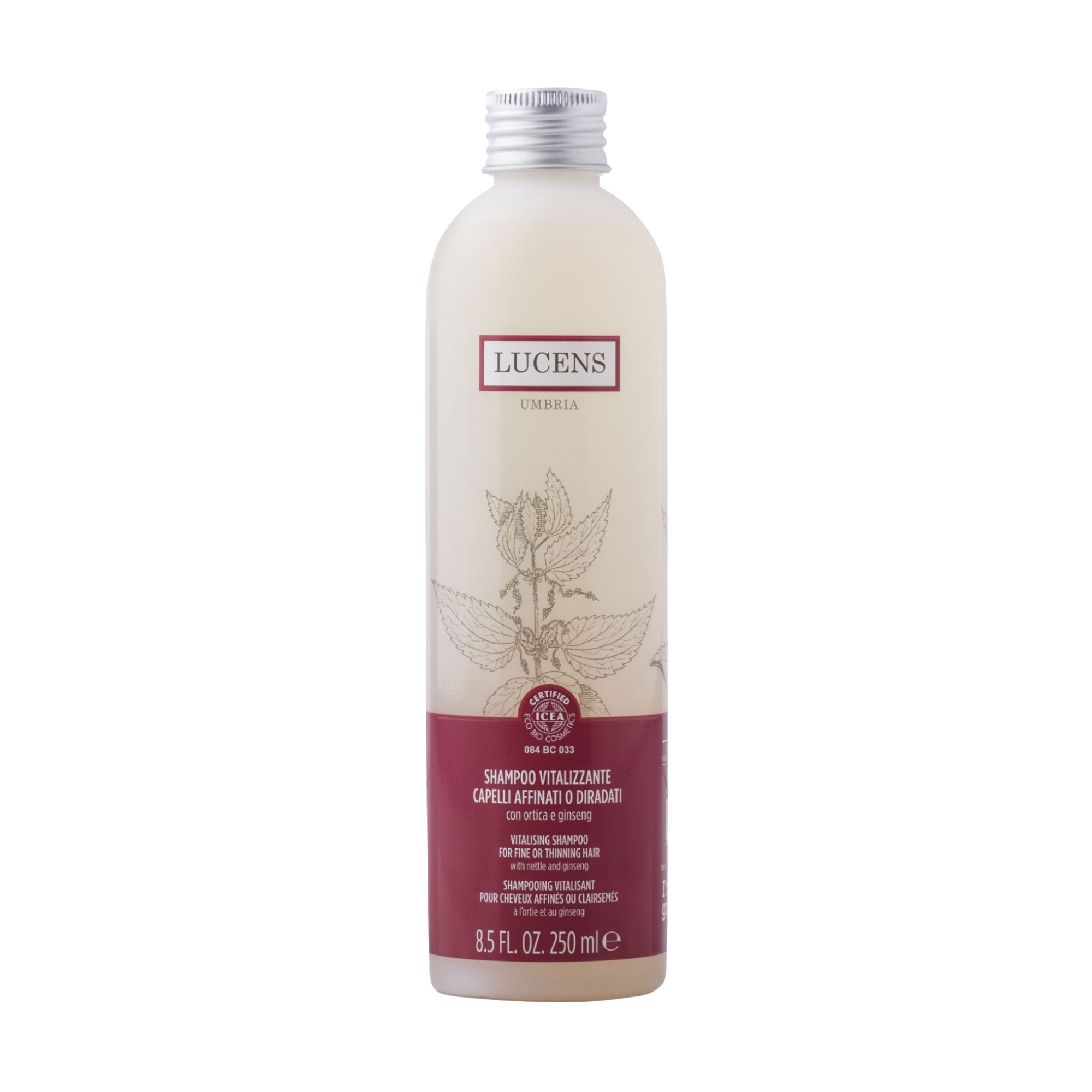 Відновлювальний шампунь Lucens Vitalising Shampoo для тонкого волосся, 250 мл