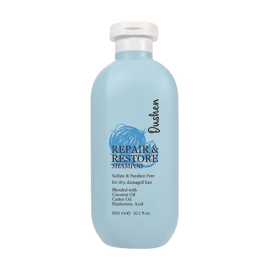 Відновлювальний шампунь Oushen Repair &amp; Restore Shampoo для сухого та пошкодженого волосся, 300 мл