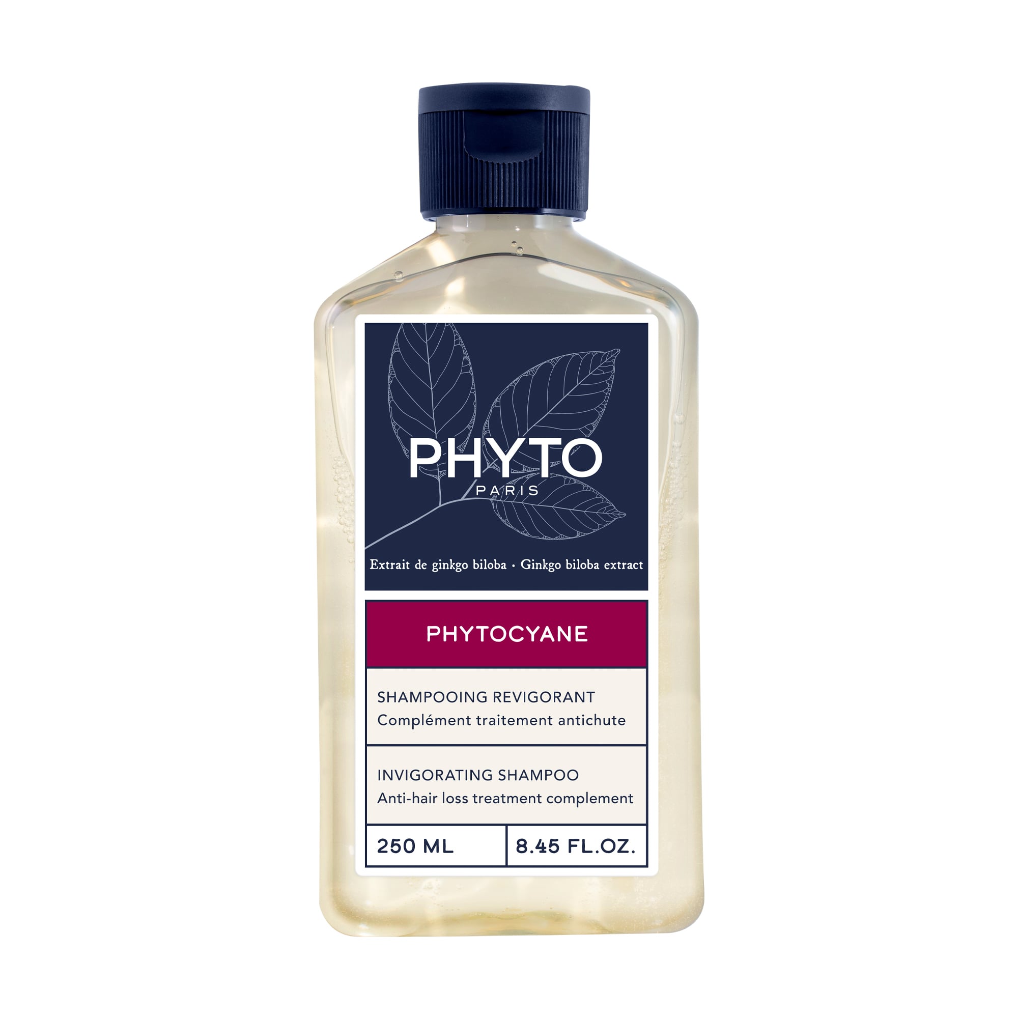 Відновлювальний шампунь Phyto Phytocyane Invigorating Shampoo проти випадіння волосся, 250 мл