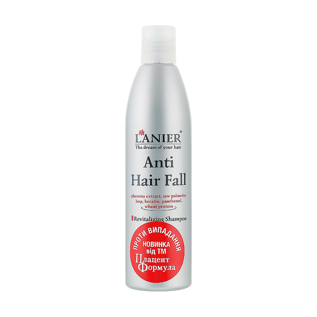 Відновлювальний шампунь Placen Formula Lanier Anti Hair Fall Revitalizing Shampoo проти випадіння волосся, 250 мл