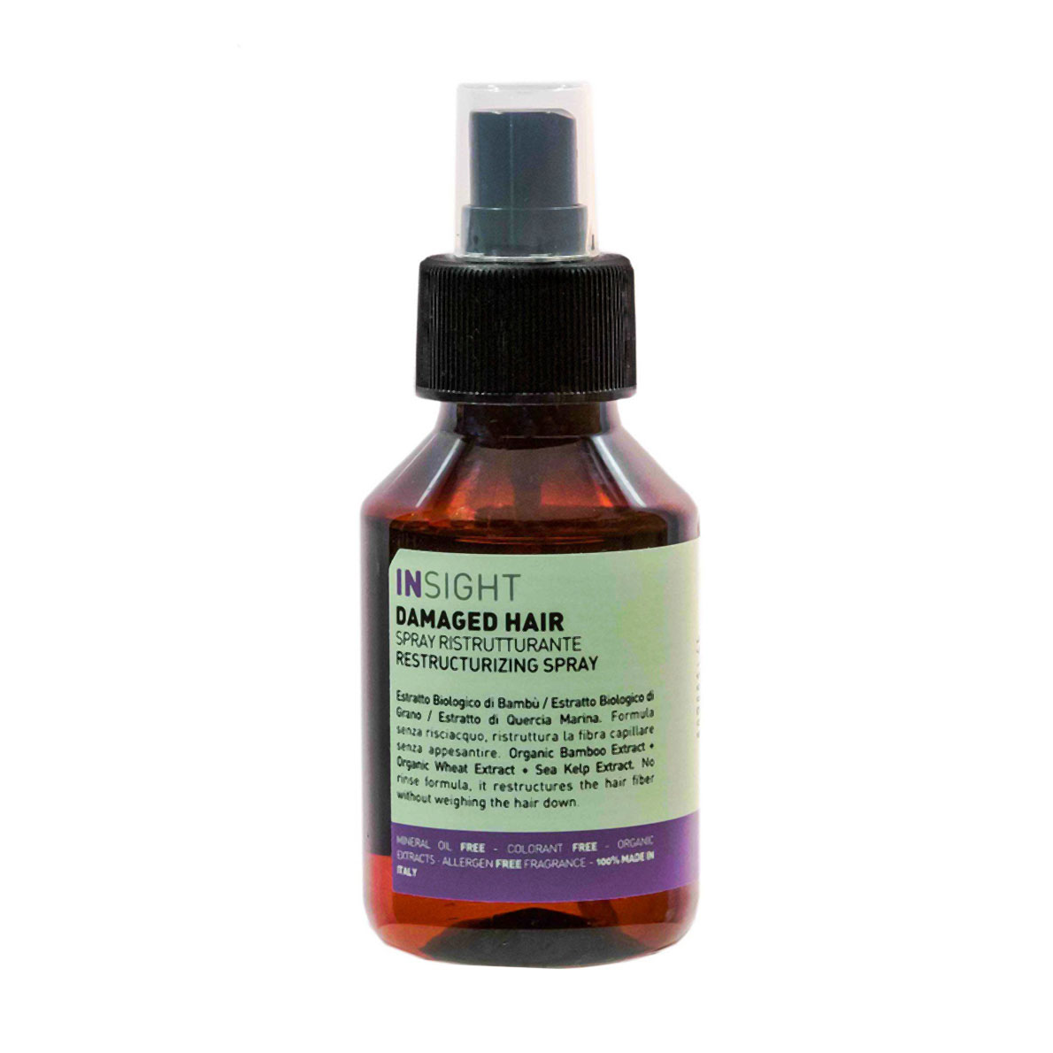 Відновлювальний спрей Insight Damaged Hair Restructurizing Spray для пошкодженого волосся, 100 мл