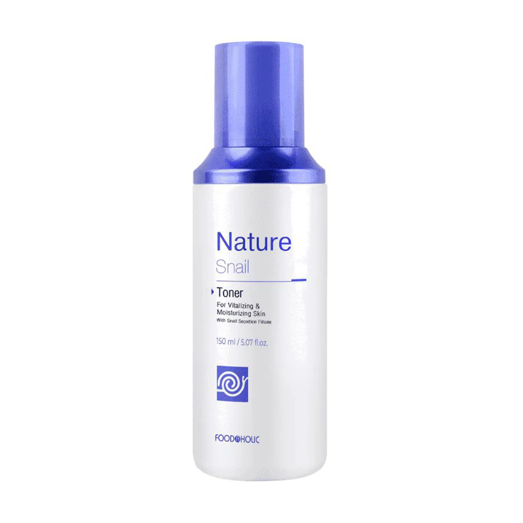 Відновлювальний тонер для обличчя Food A Holic Nature Snail Skin Care Toner з муцином равлика, 150 мл