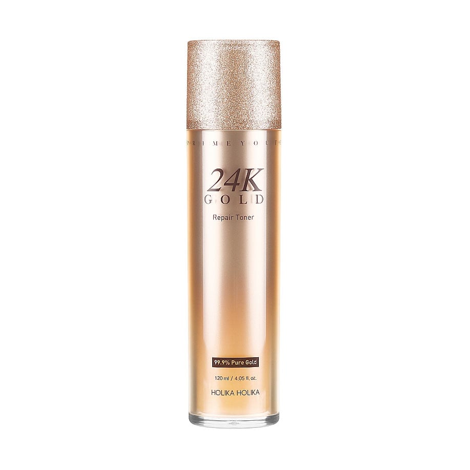 Відновлювальний тонер для обличчя Holika Holika Prime Youth 24K Gold Repair Toner із золотом, 120 мл