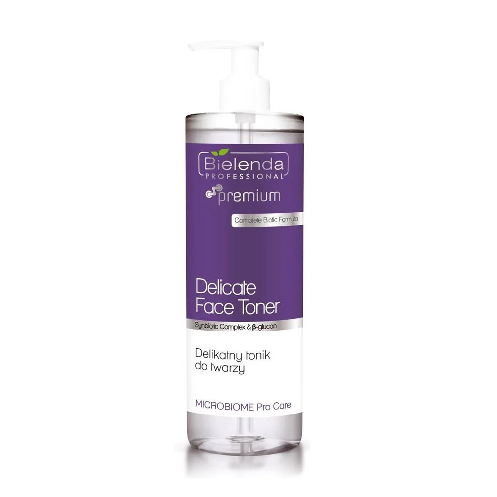 Відновлювальний тонік для обличчя Bielenda Professional Premium Microbiome Pro Care Delicate Face Toner, 500 мл