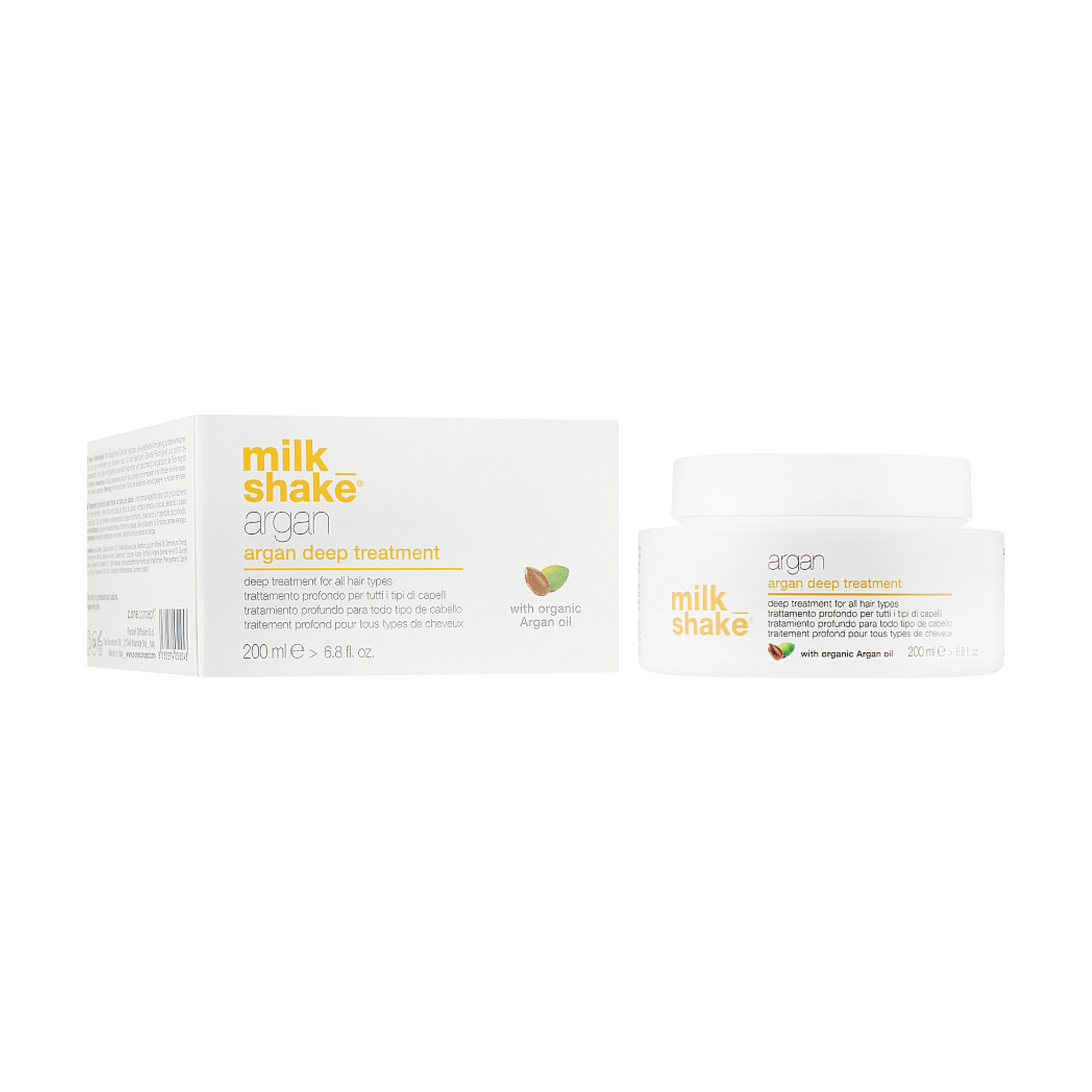 Відновлювальний засіб milk_shake Argan Deep Treatment для всіх типів волосся, 200 мл