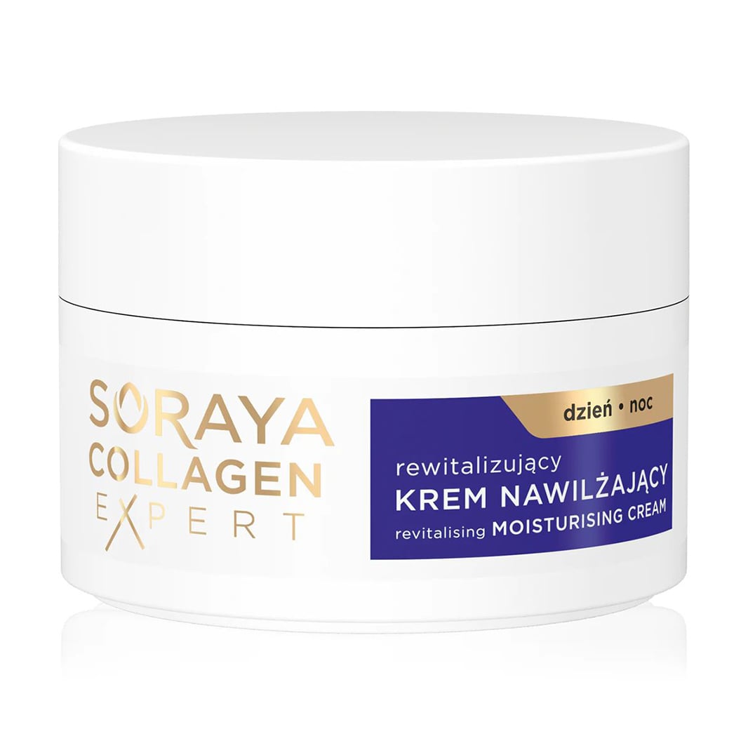 Відновлювальний зволожувальний крем для обличчя Soraya Collagen Expert Moisturising Cream, 50 мл