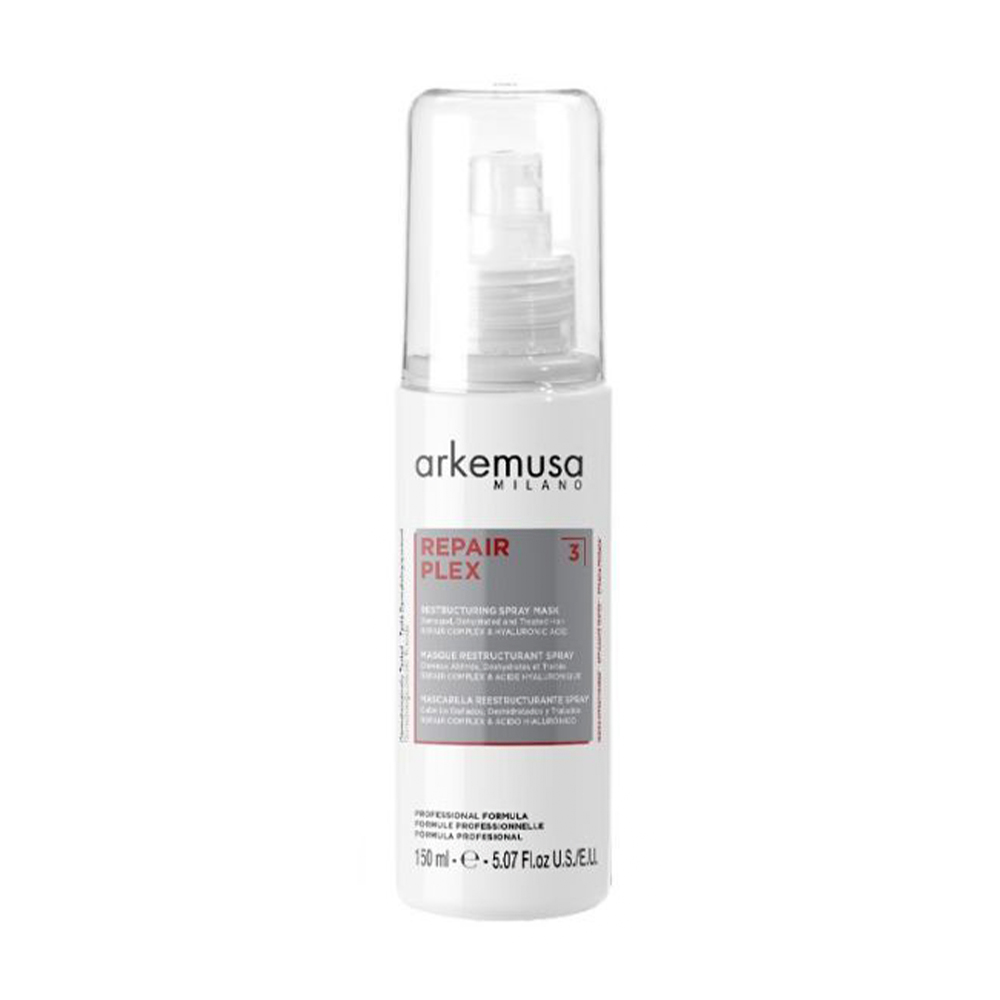 Відновлююча маска-спрей Arkemusa Repair Plex Spray Mask для пошкодженого та сухого волосся, з гіалуроновою кислотою, 150 мл