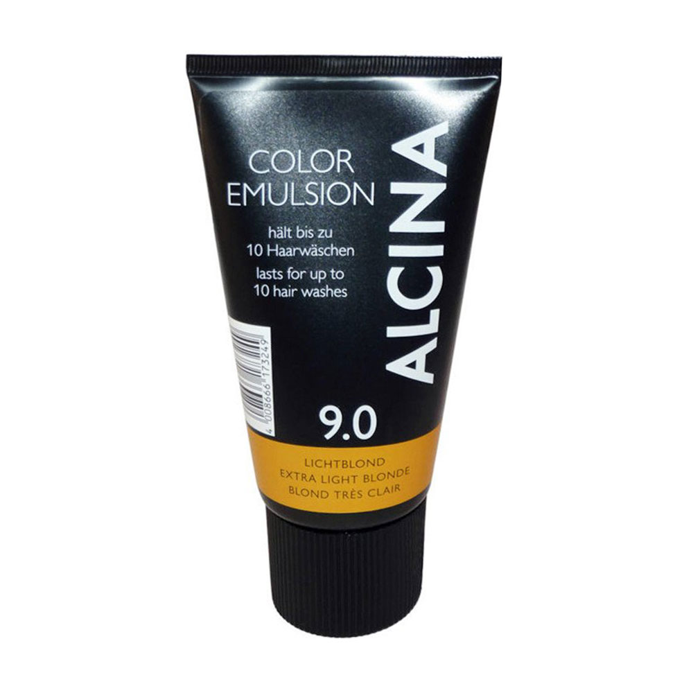 Відтінкова емульсія для волосся Alcina Color Emulsion 9.0 Extra Light Blonde, 150 мл