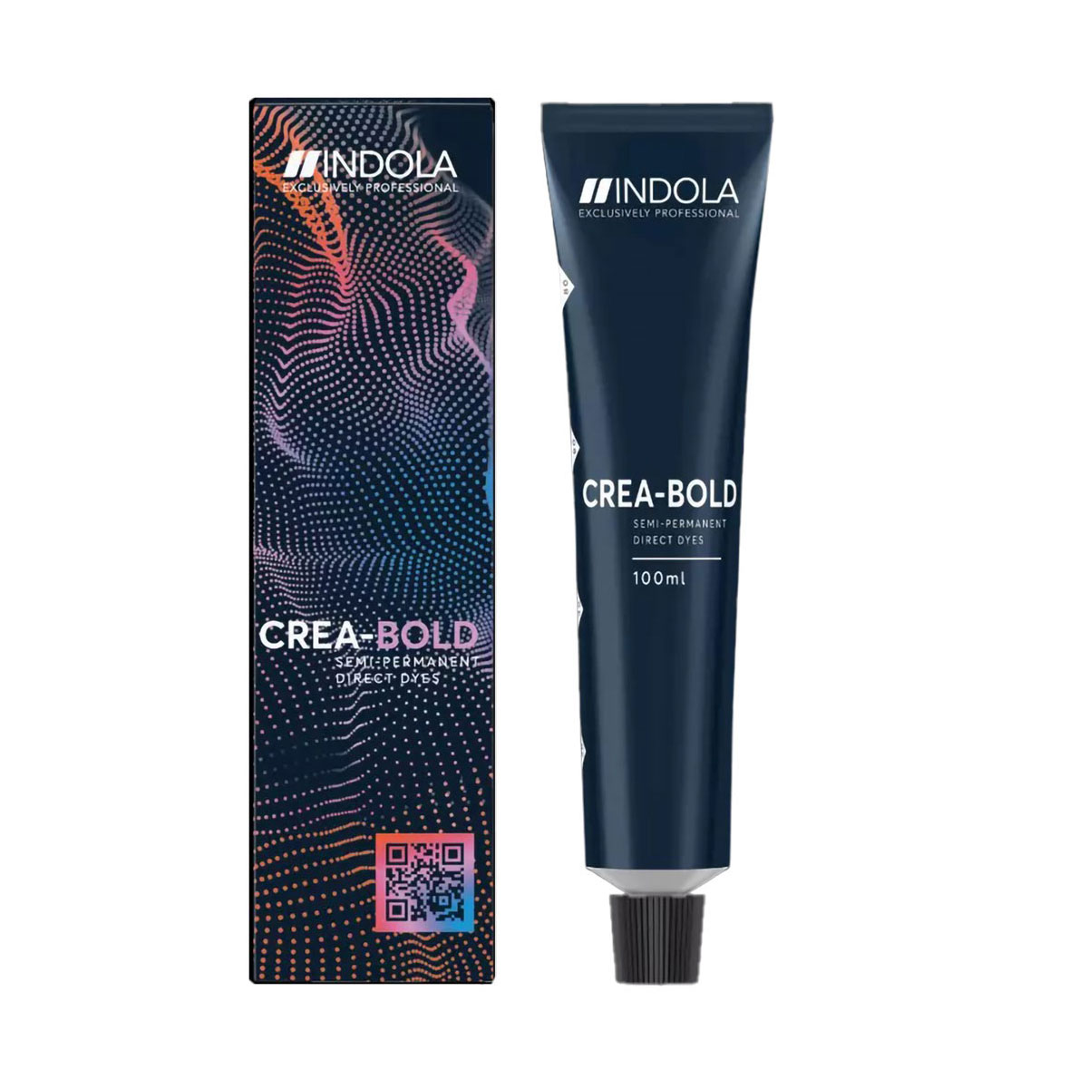 Відтінкова крем-фарба для волосся Indola Crea-Bold Semi-Permanent з пігментами прямої дії, Neon Tangerine, 100 мл