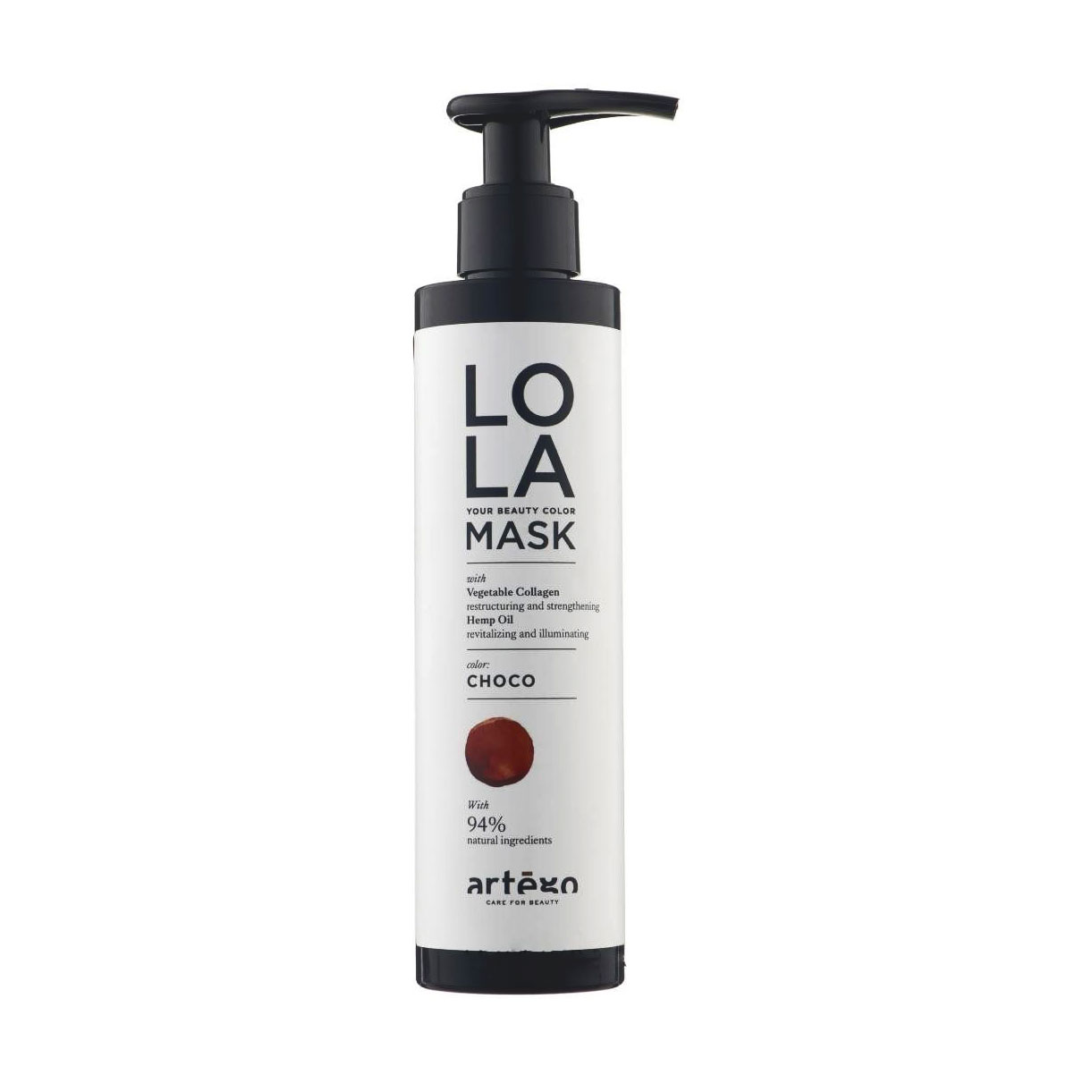 Відтінкова маска для волосся Artego Lola Your Beauty Color Mask, Choco, 200 мл