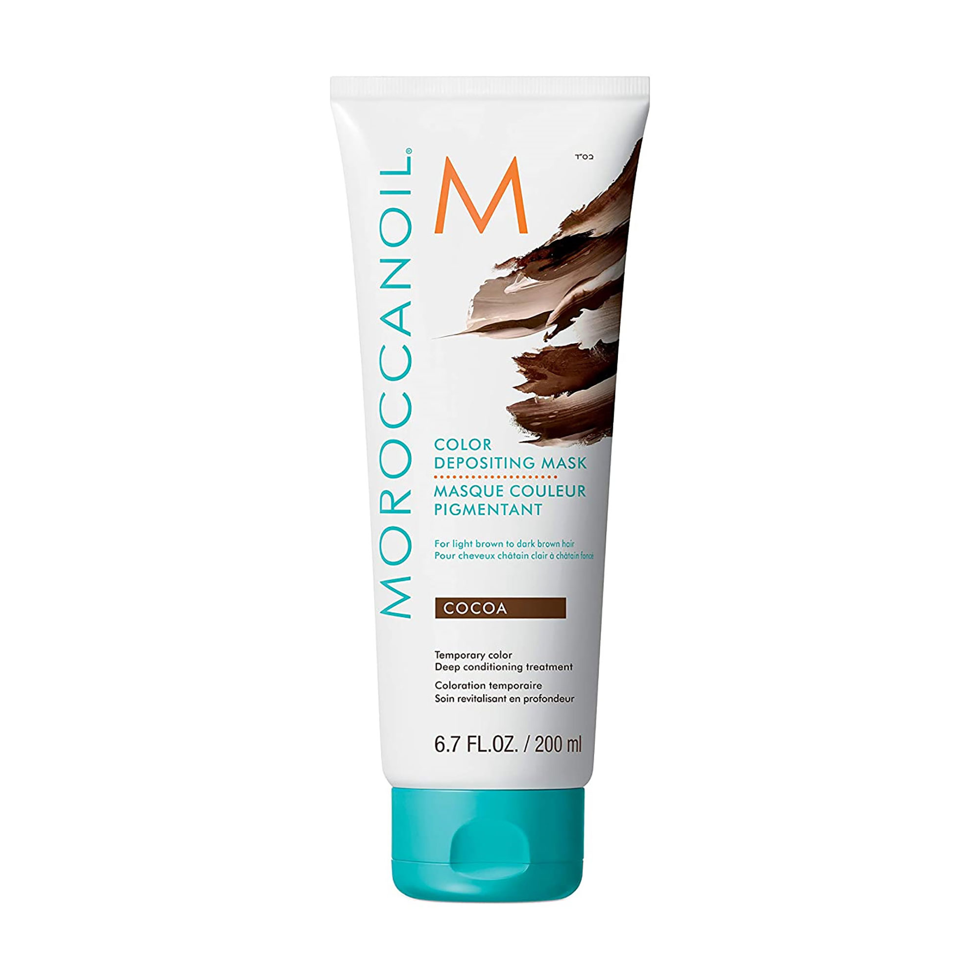 Відтінкова маска Moroccanoil Color Depositing для світло-коричневого та темно-коричневого волосся, Cacao, 200 мл