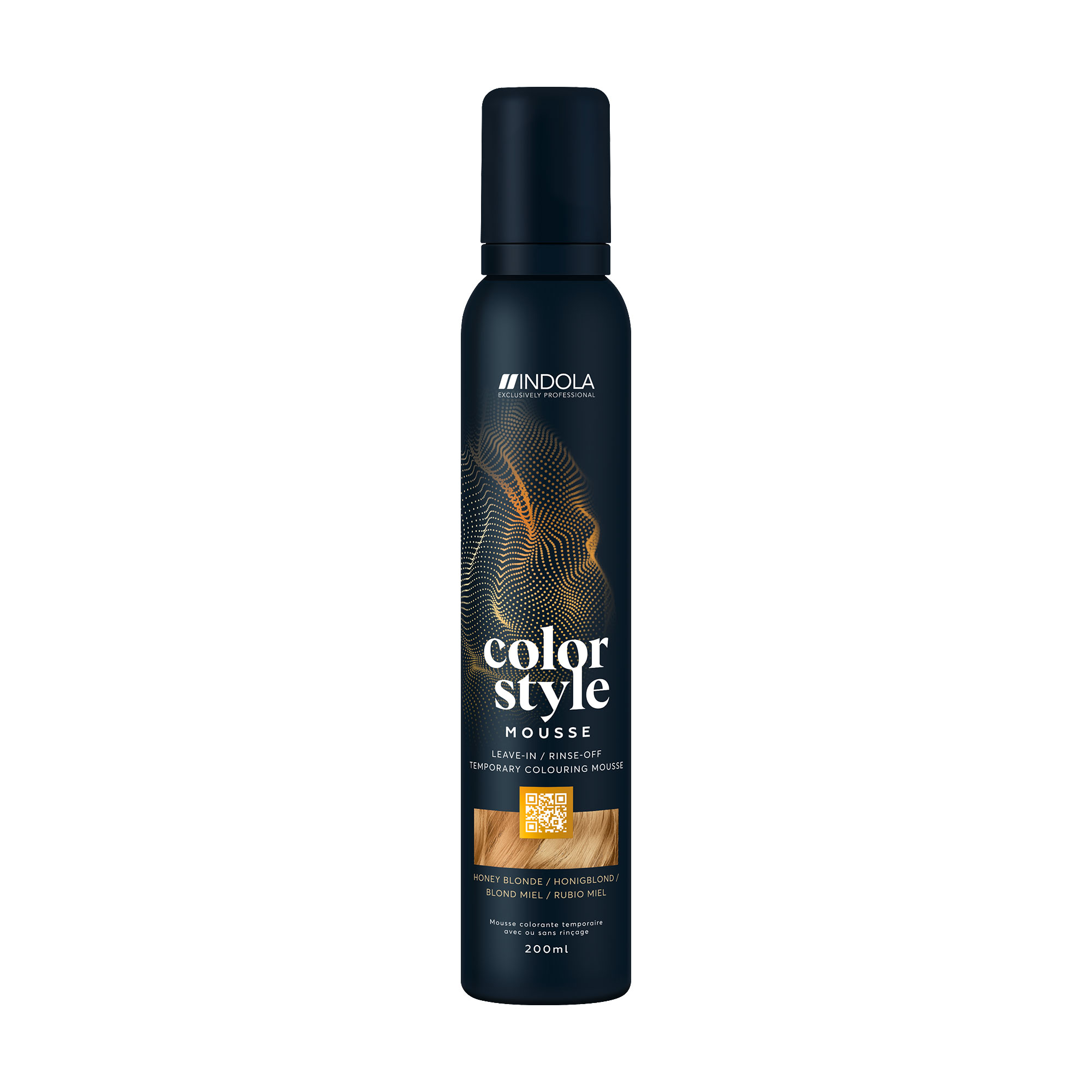 Відтінковий мус для укладання волосся Indola Color Style Honey Blonde, 200 мл