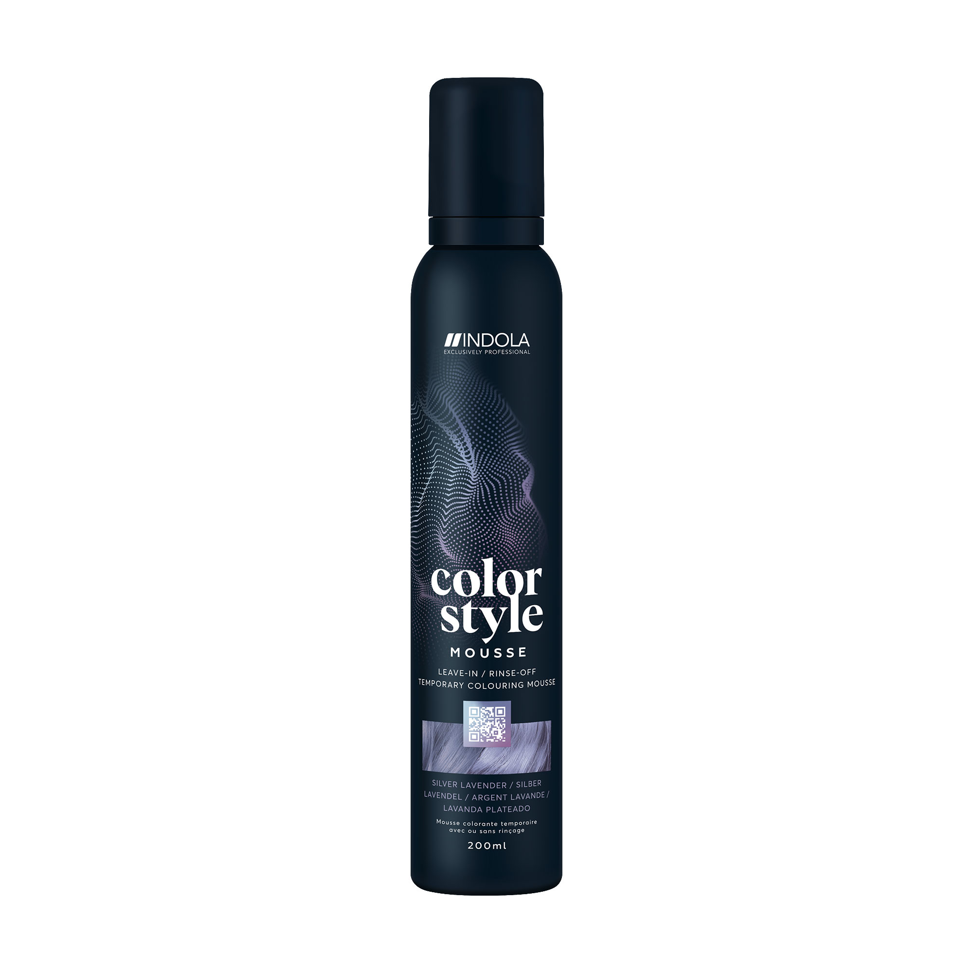 Відтінковий мус для укладання волосся Indola Color Style Silver Lavender, 200 мл