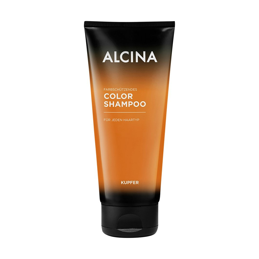 Відтінковий шампунь для волосся Alcina Hair Care Color Shampoo з доглядовим комплексом, Copper, 200 мл