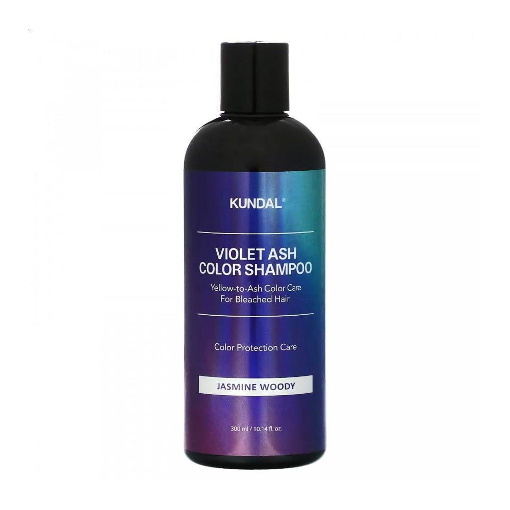 Відтінковий шампунь для волосся Kundal Violet Ash Color Shampoo Jasmine Woody, 300 мл