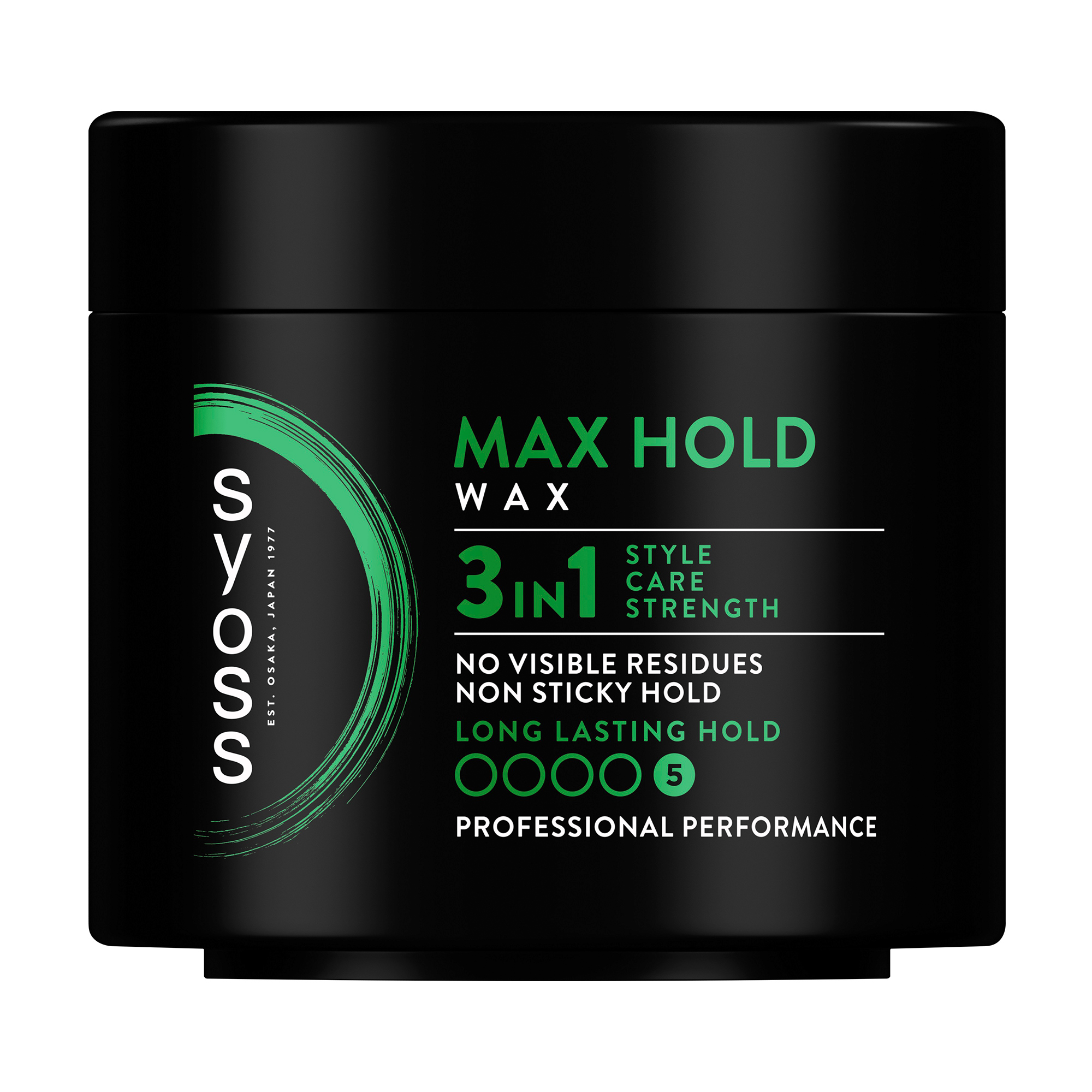 Віск для укладання волосся SYOSS Max Hold Wax Екстрасильна фіксація, 150 мл