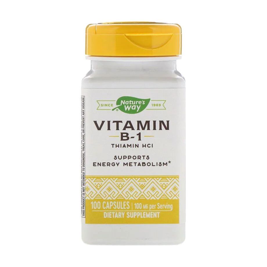 Вітамін B1 Nature's Way Vitamin-B1 100 мг, 100 капсул