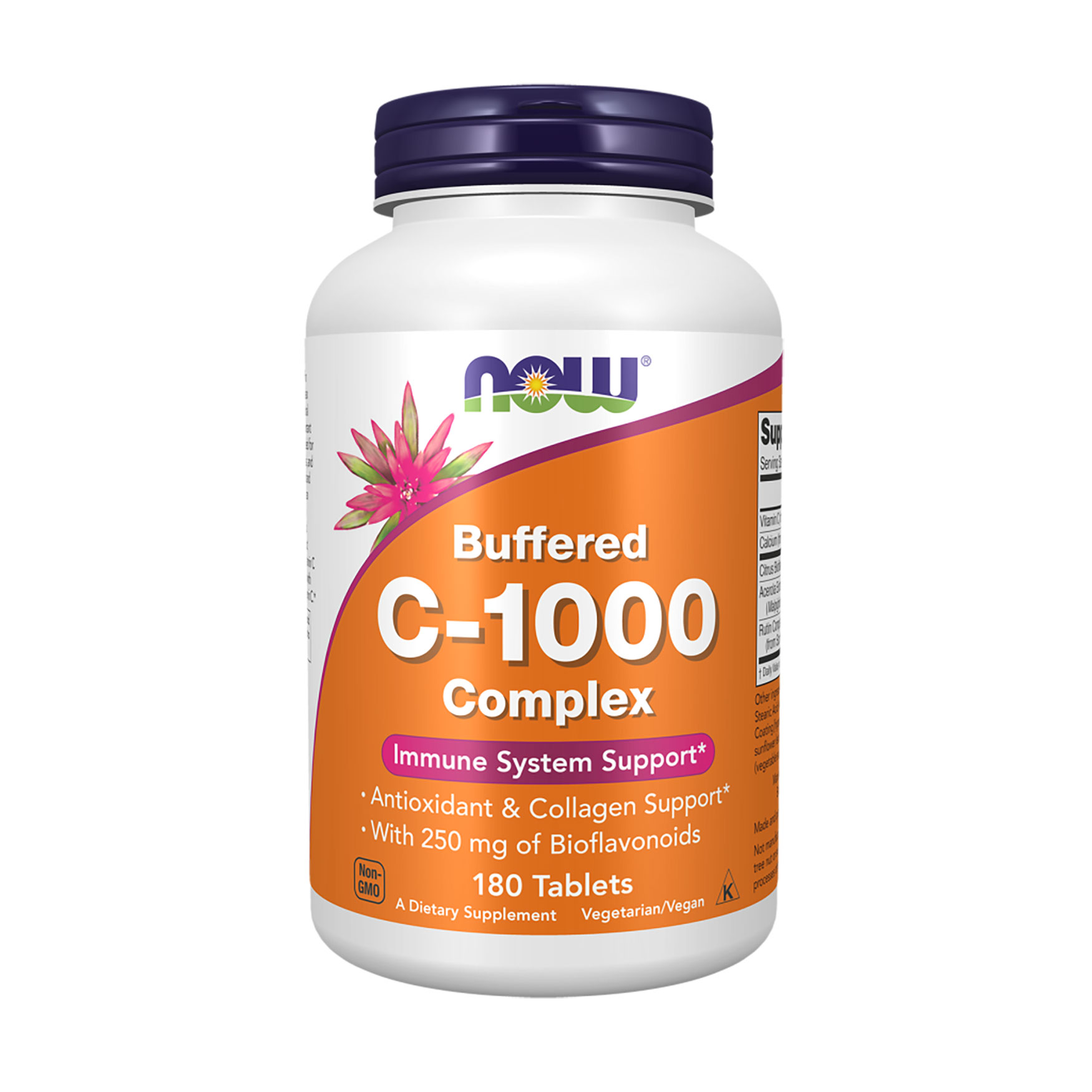 Вітамін C буферизований Now Foods Buffered C-1000 Complex, 180 капсул
