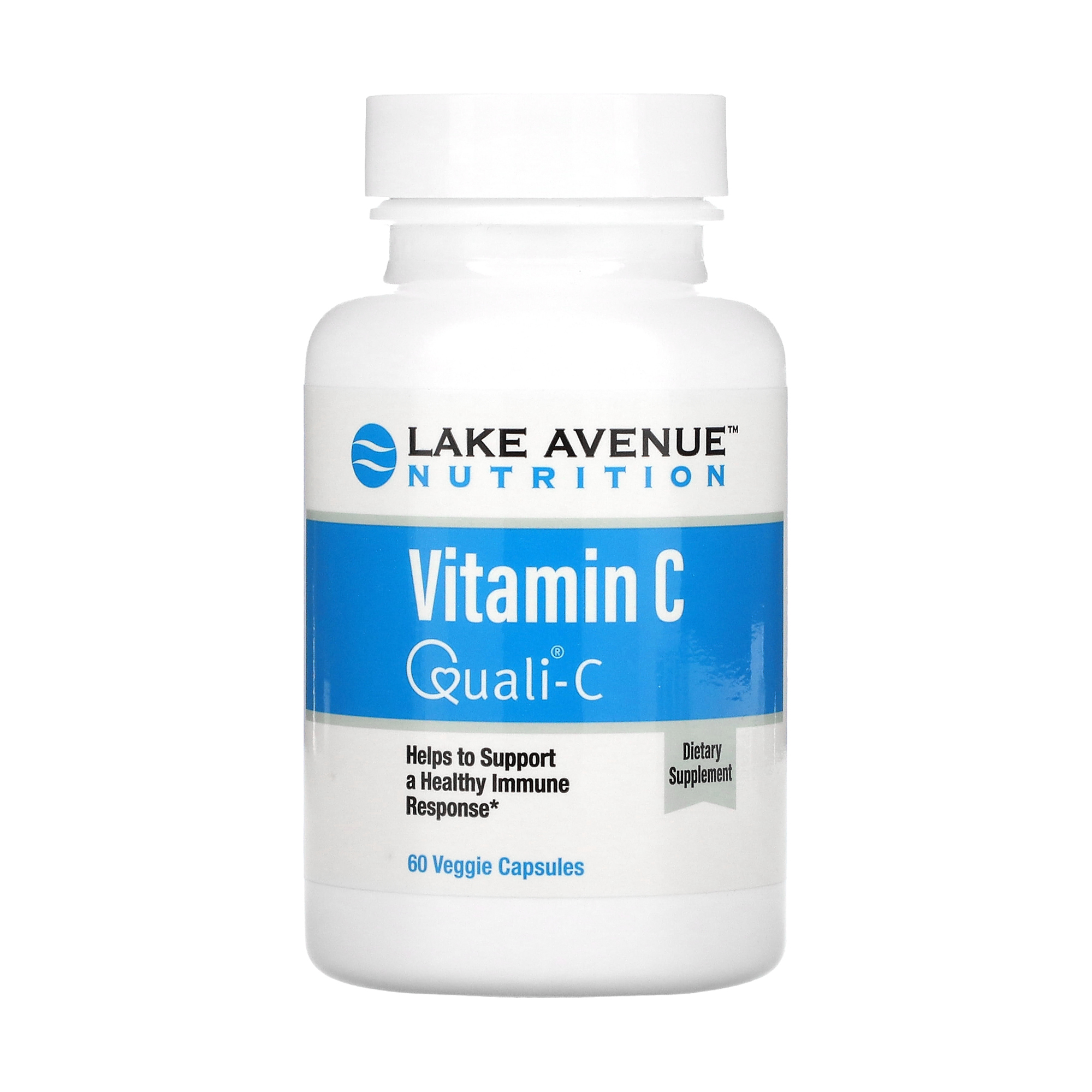 Вітамін C Lake Avenue Nutrition Vitamin C Quali-C, 60 таблеток