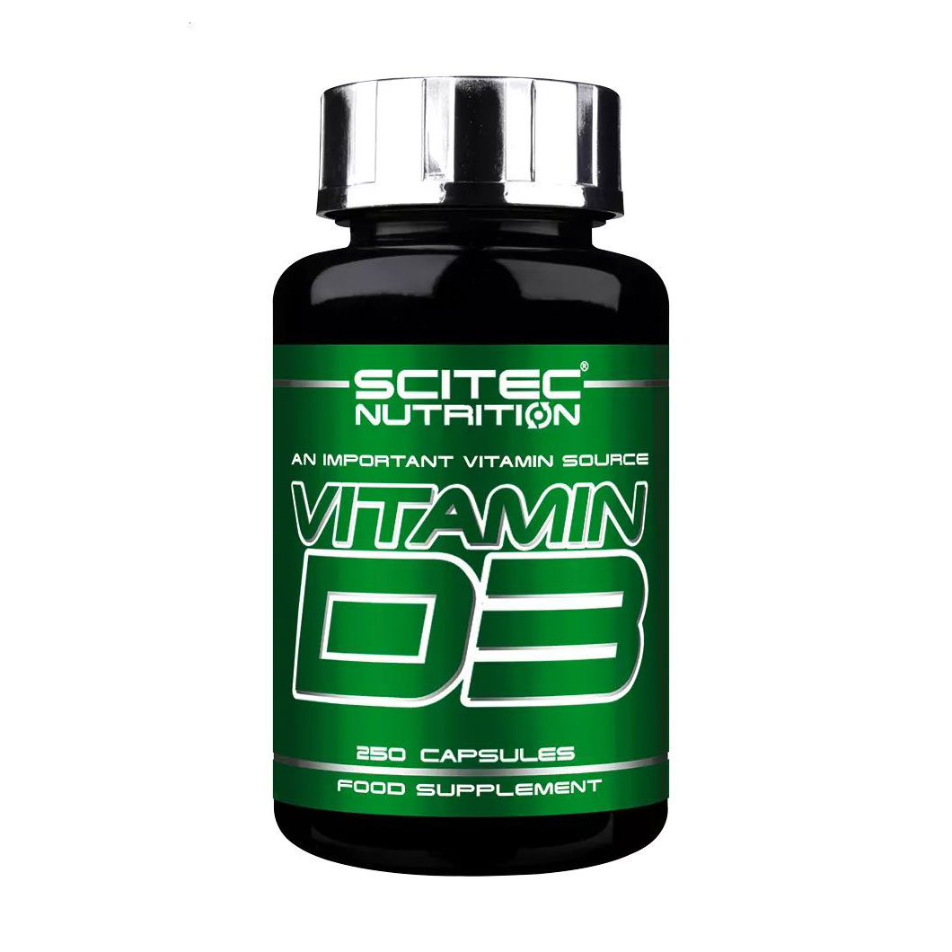 Вітамін Д3 Scitec Nutrition Vitamin D3, 250 капсул