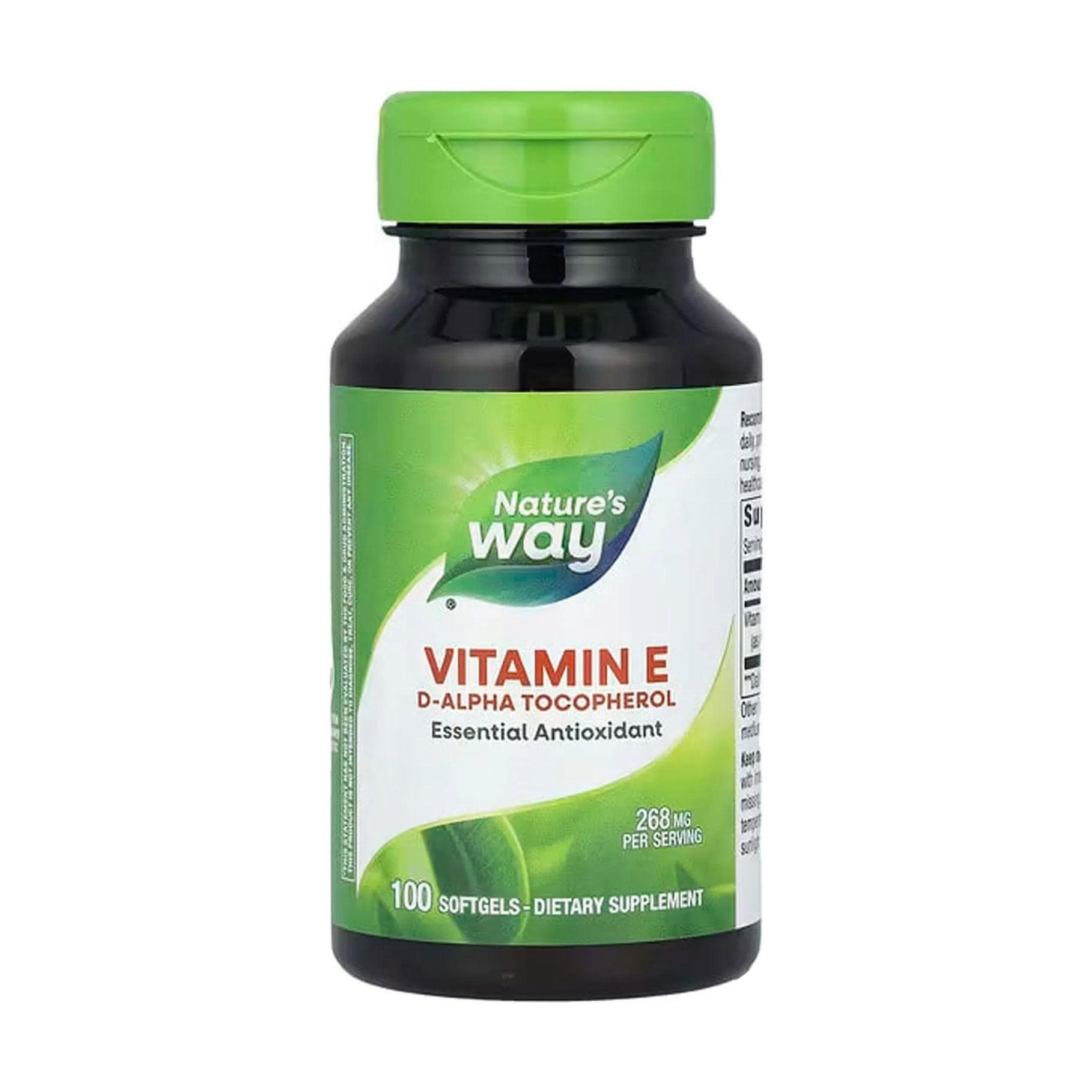 Вітамін Е Nature's Way Vitamin E 268 мг, 100 гелевих капсул