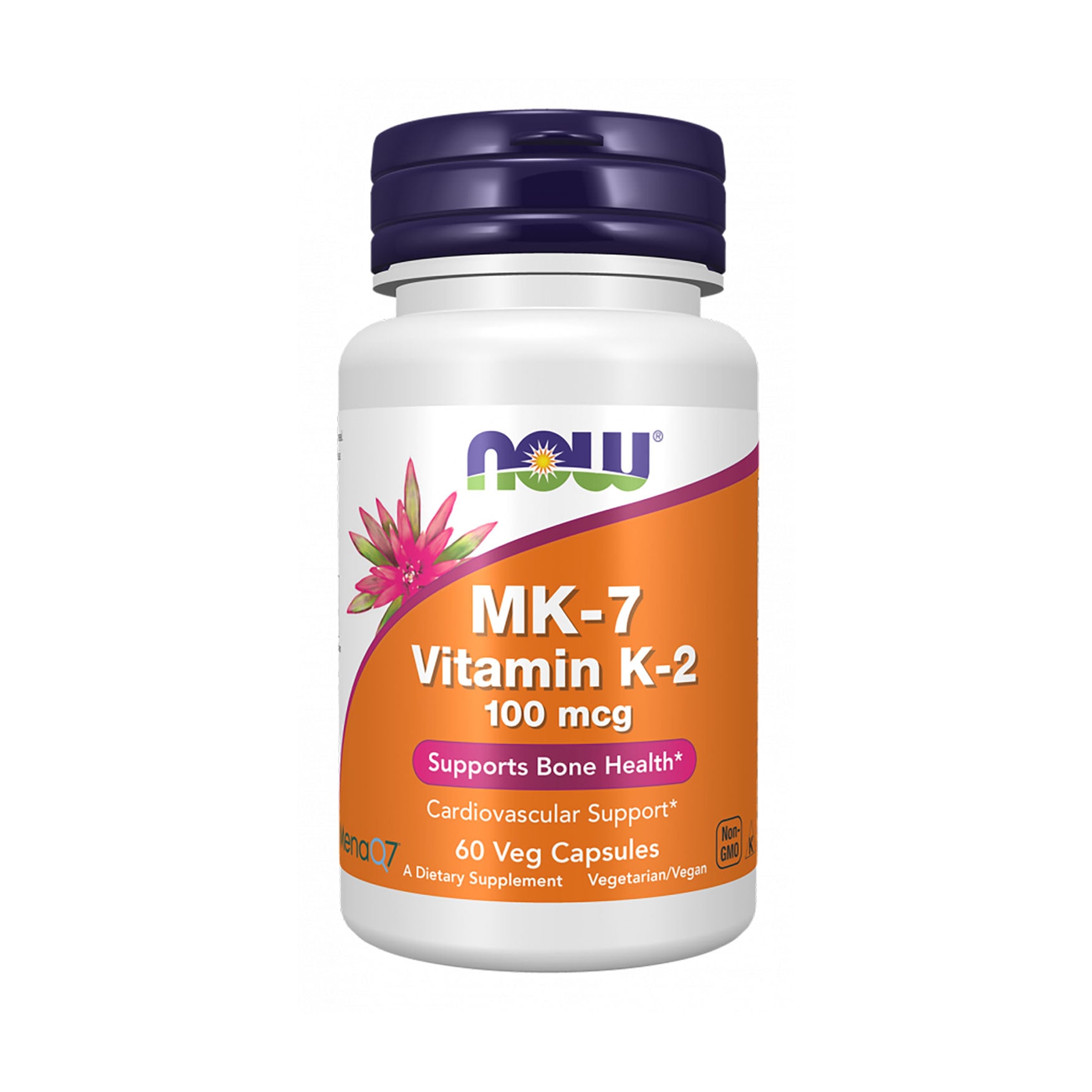Вітамін K2 NOW foods MK-7 Vitamin K-2, 100 мкг, 60 капсул