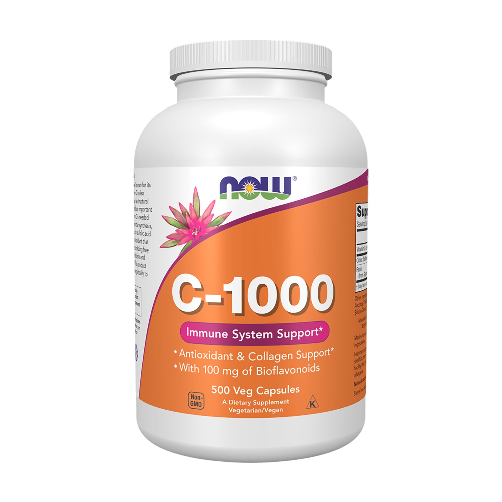 Вітамін С NOW Foods Vitamin C-1000, 500 капсул
