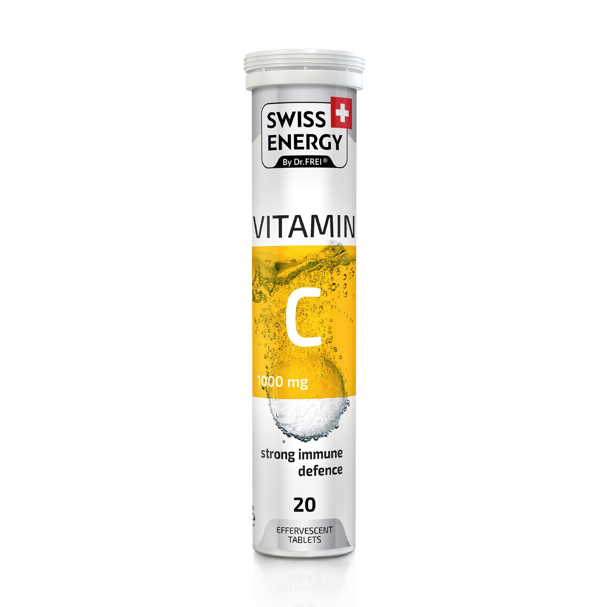 Вітамін С Swiss Energy Vitamin С 1000 мг, 20 шипучих таблеток