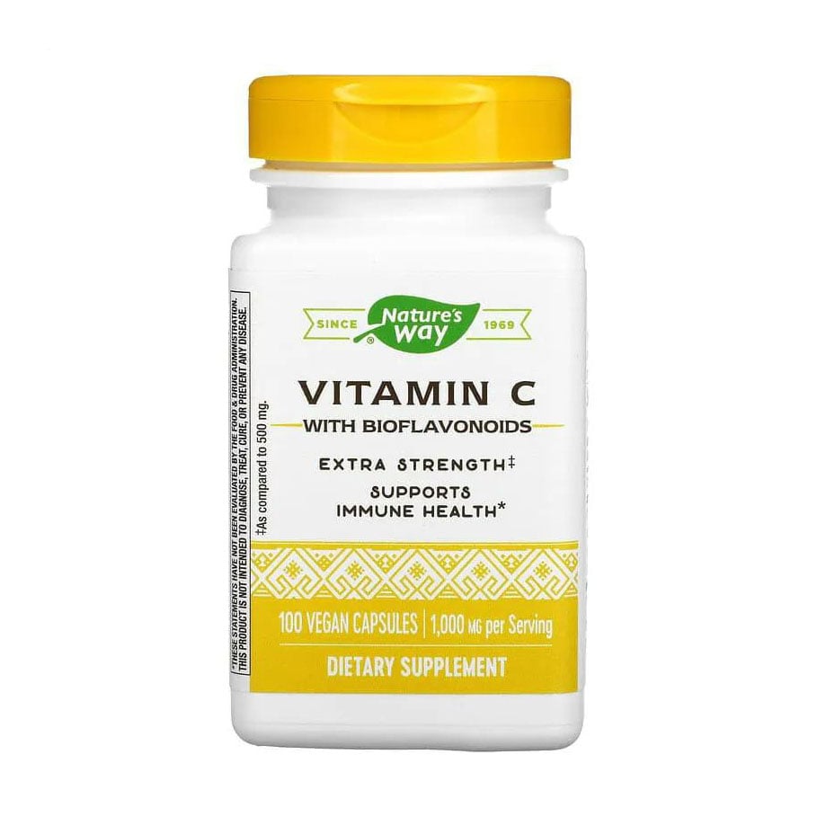 Вітамін С з біофлавоноїдами Nature's Way Vitamin C Bioflavonoids 1000 мг, 100 капсул