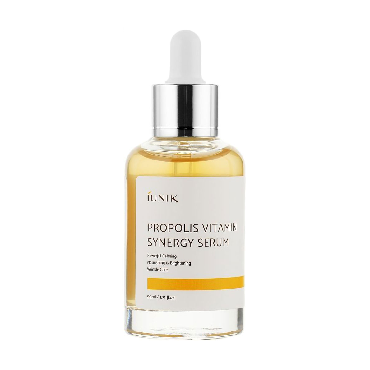 Вітамінізована сироватка для оздоровлення дерми IUNIK Propolis Vitamin Synergy Serum із прополісом, 50 мл