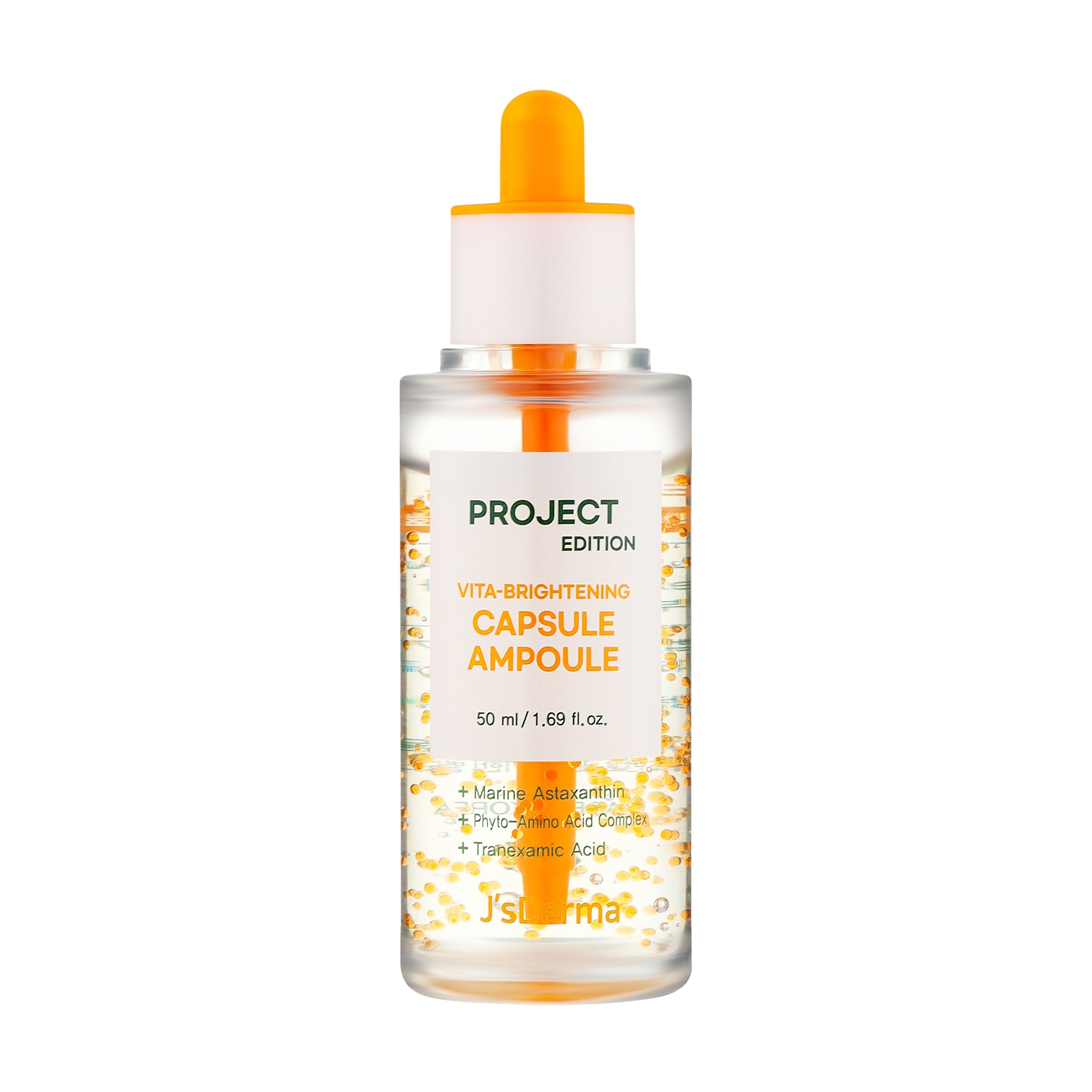 Вітамінна сироватка для обличчя J'sDerma Project Edition Vita-Brightening Capsule Ampoule, 50 мл