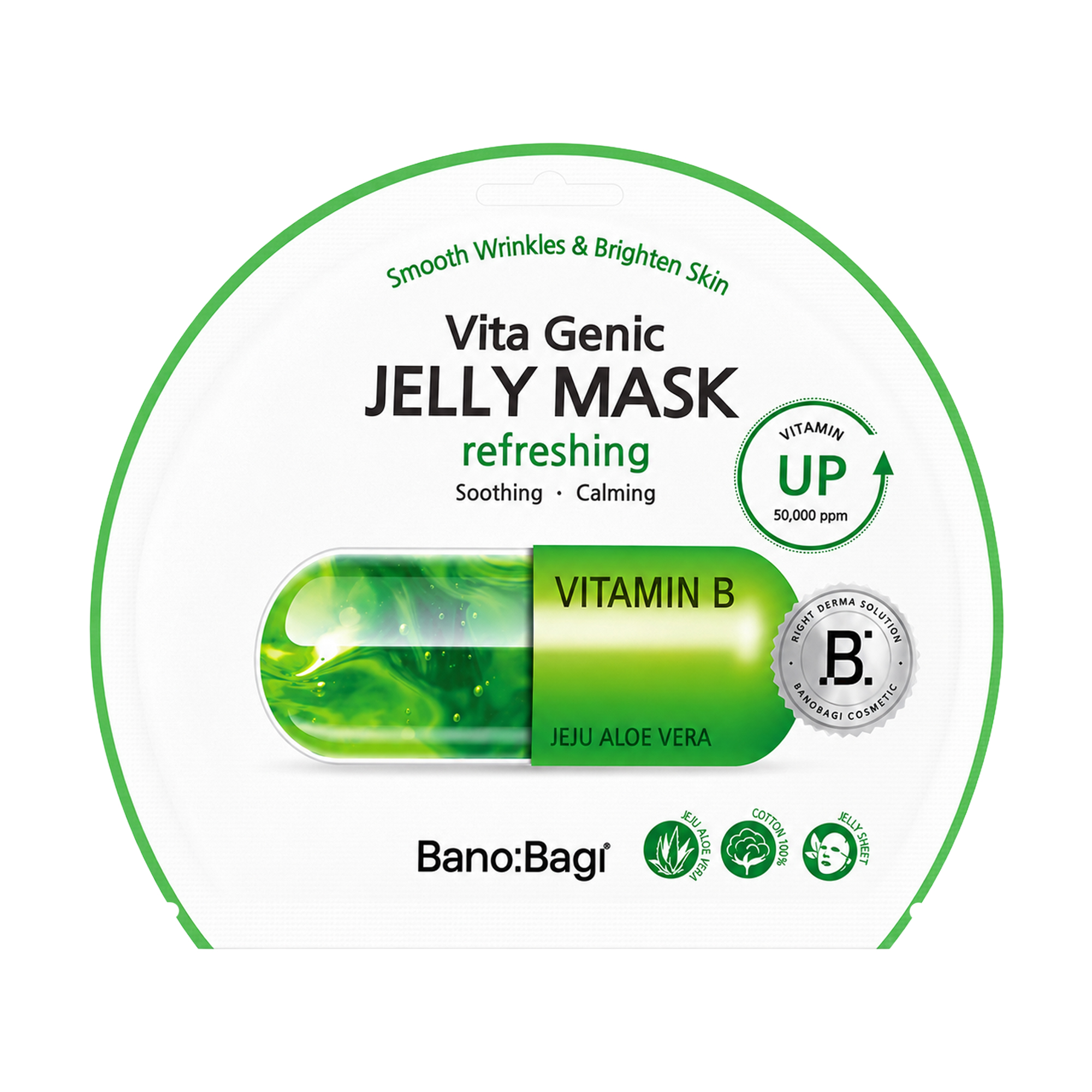 Вітамінна тканинна маска для обличчя Banobagi Vita Genic Jelly Mask Relaxing, 30 г