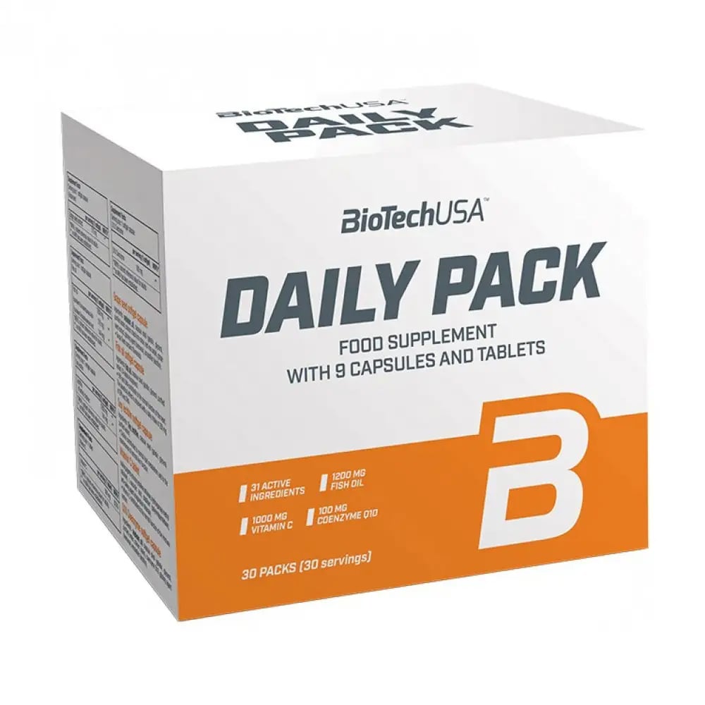 Вітамінно-мінеральний комплекс BioTechUSA Daily Pack, 30 пакетиків