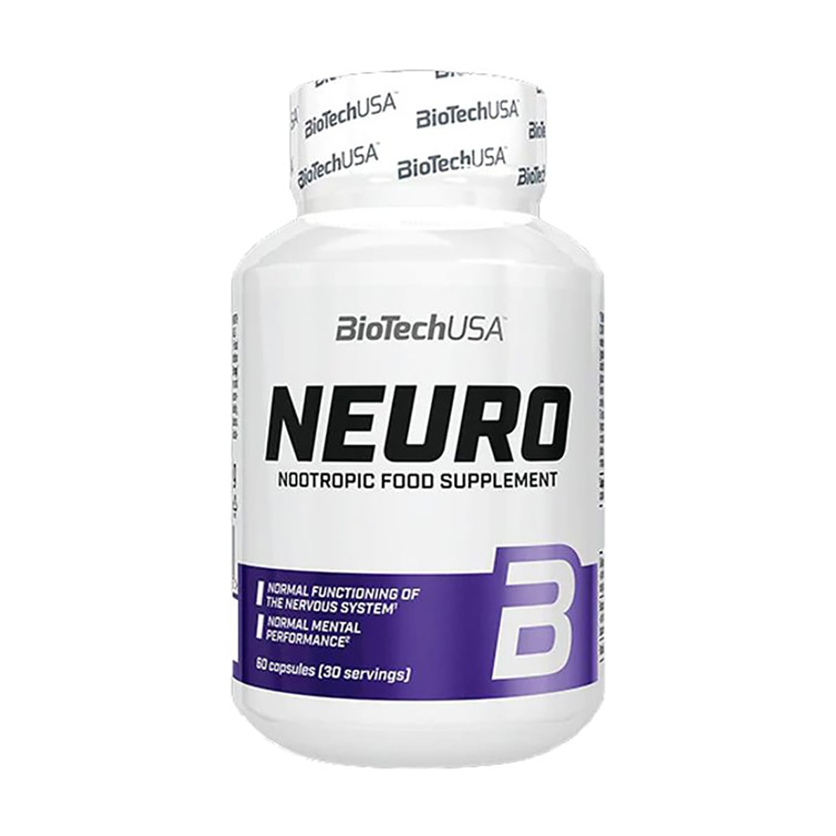 Вітамінно-мінеральний комплекс BioTechUSA Neuro, 60 капсул