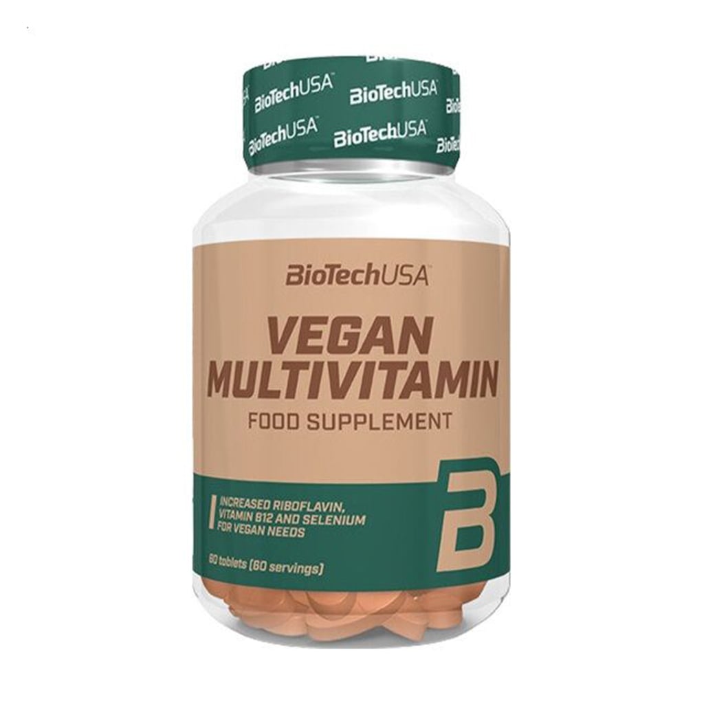 Вітамінно-мінеральний комплекс BioTechUSA Vegan Multivitamin, 60 таблеток
