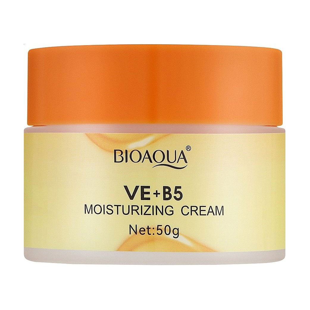 Вітамінний зволожувальний крем для обличчя Bioaqua VE + B5 Moisturizing Cream, 50 г