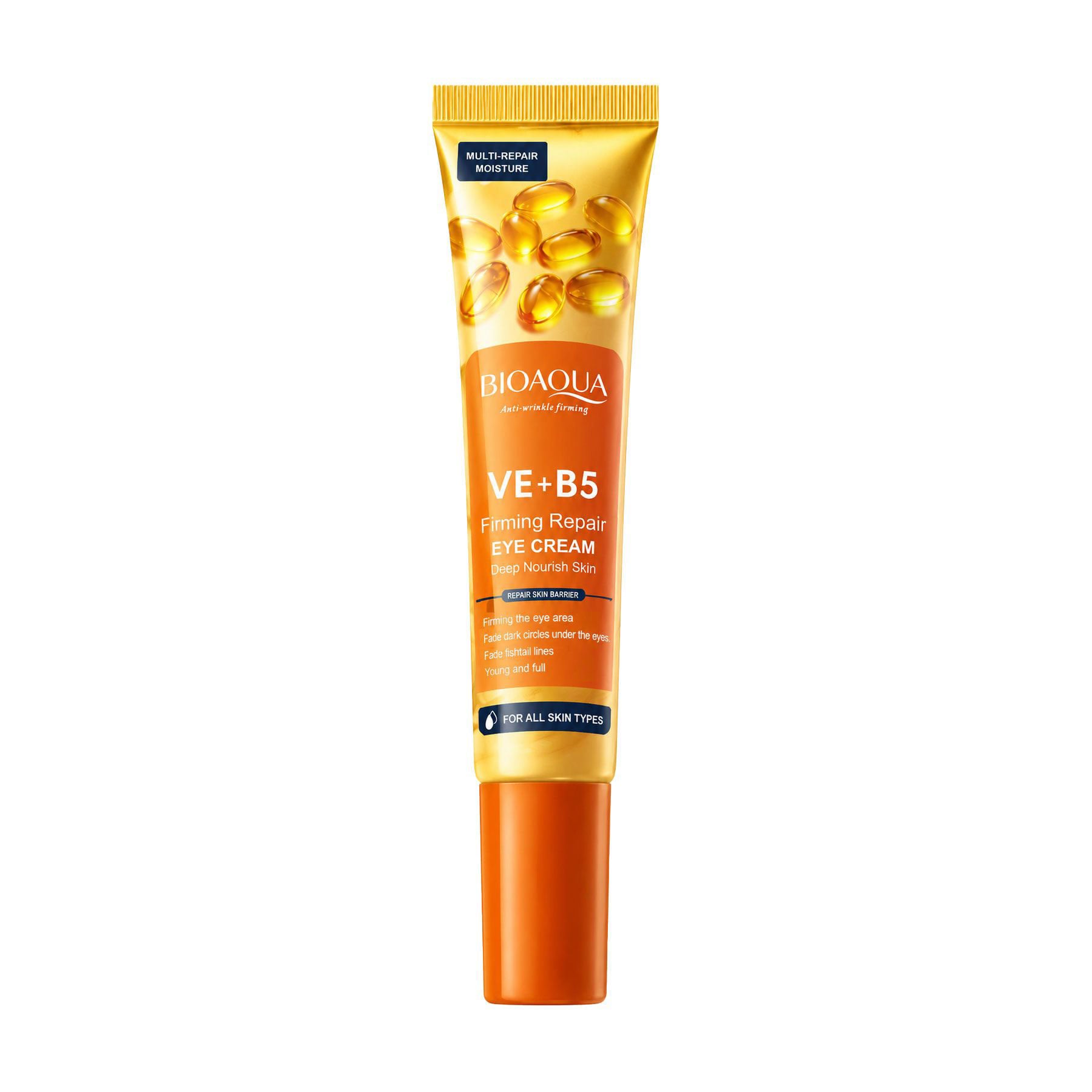 Вітамінний зволожувальний крем для шкіри навколо очей Bioaqua VE + B5 Firming Repair Eye Cream, 20 г