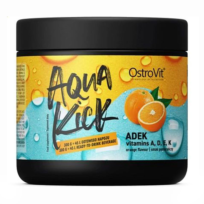 Вітаміни A, D, E, K OstroVit Aqua Kick ADEK в порошку, 300 г