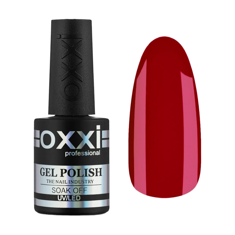 Вітражний гель-лак для нігтів Oxxi Professional Crystal Glass Gel Polish 58, 10 мл