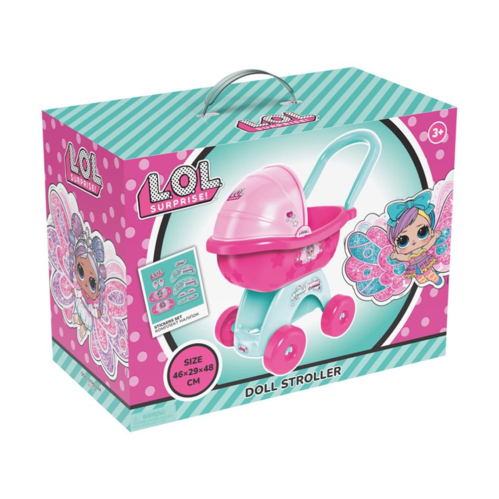 Візочок для ляльки TechnoK L.O.L. Surprise! We Believe in Fairies, від 3 років, 46*29*48 см (2697)