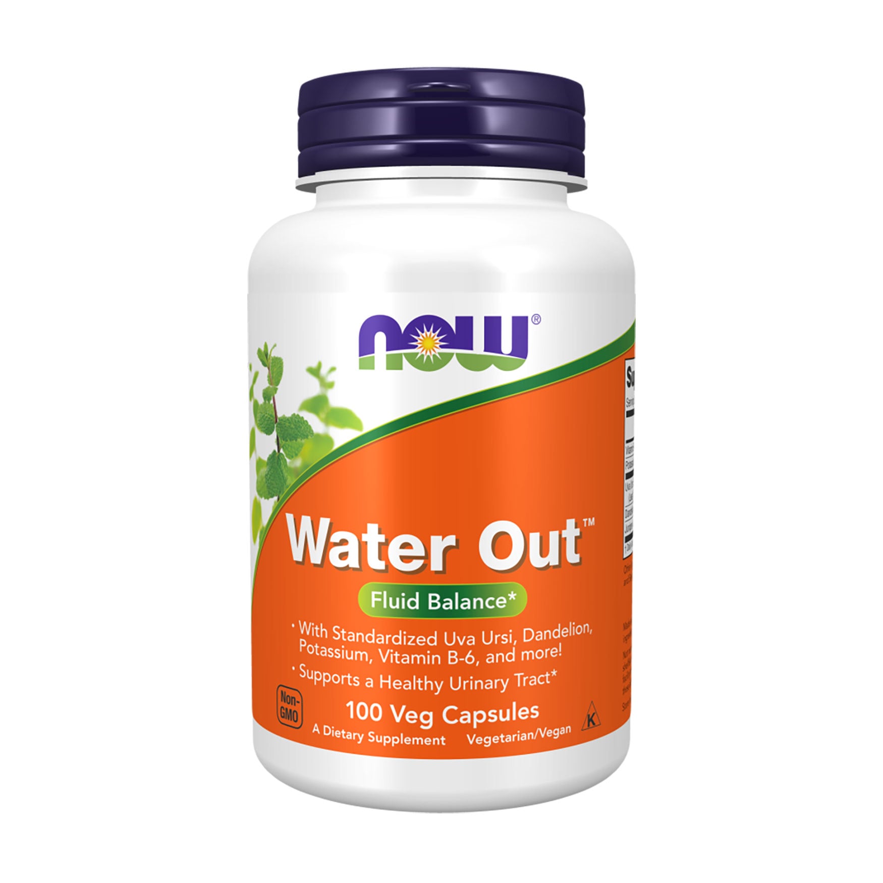 Водний баланс NOW foods Water Out, 100 капсул